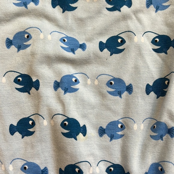 Kickee Pants Fish Romper 0-3M - Picture 3 of 4